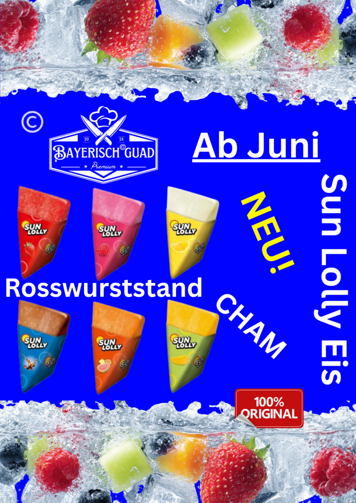 Erfrischendes Eis am Rosswurststand in Cham Eis am Rosswurststand kaufen