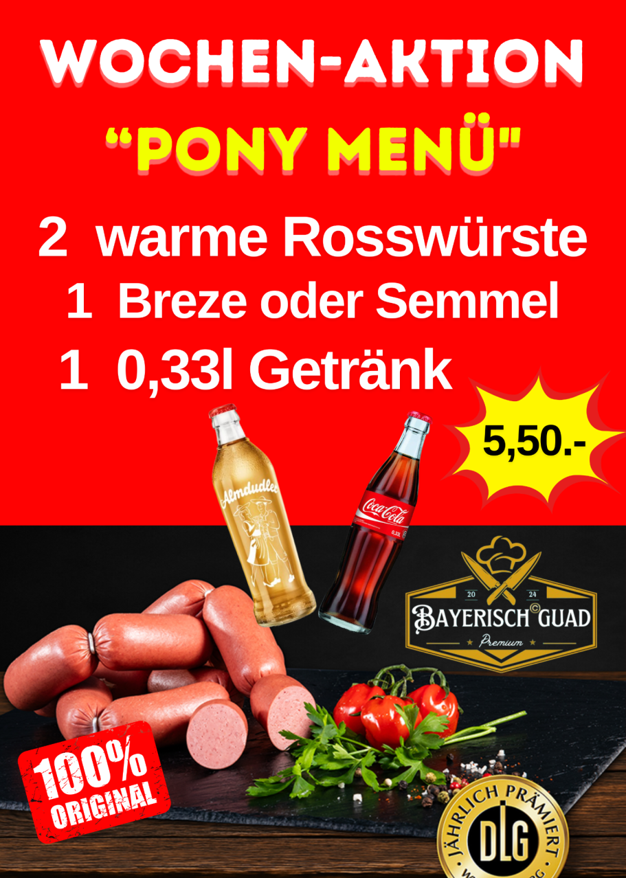 Pony Menü