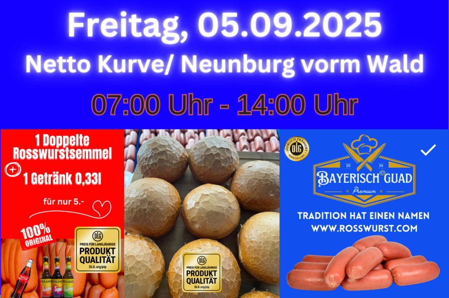 Rosswürste für Neunburg vorm Wald